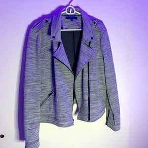 Gray business coat